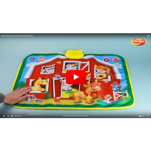 Mata edukacyjna Wiejska Chatka Dumel DD80043